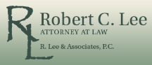 Logo of Robert C. Lee, Attorney at Law, highlighting legal expertise available to Legacy's clients.